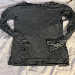Icebreaker Women’s Longsleeve Short Baselayer Wool Blend size Medium